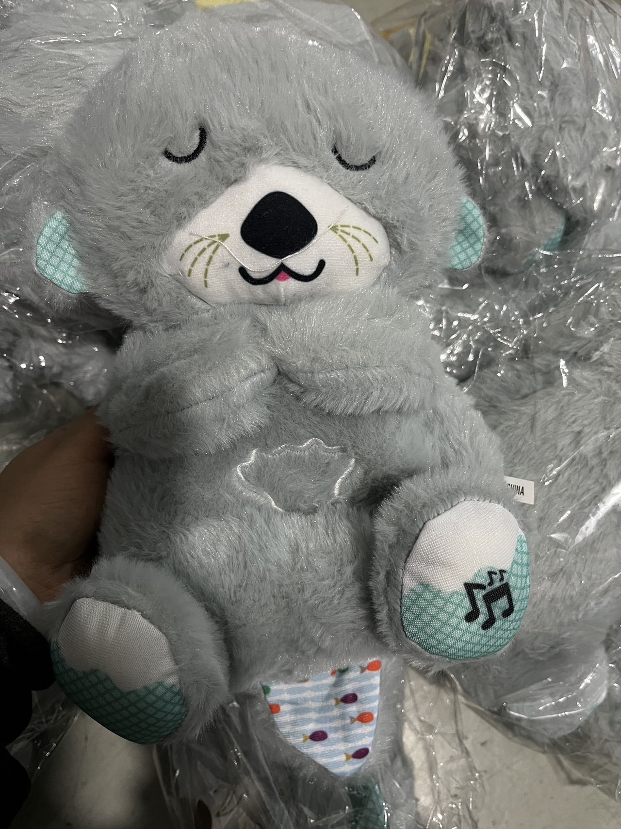 Sound Machine Soothe 'n Snuggle Portable Plush Baby Toy